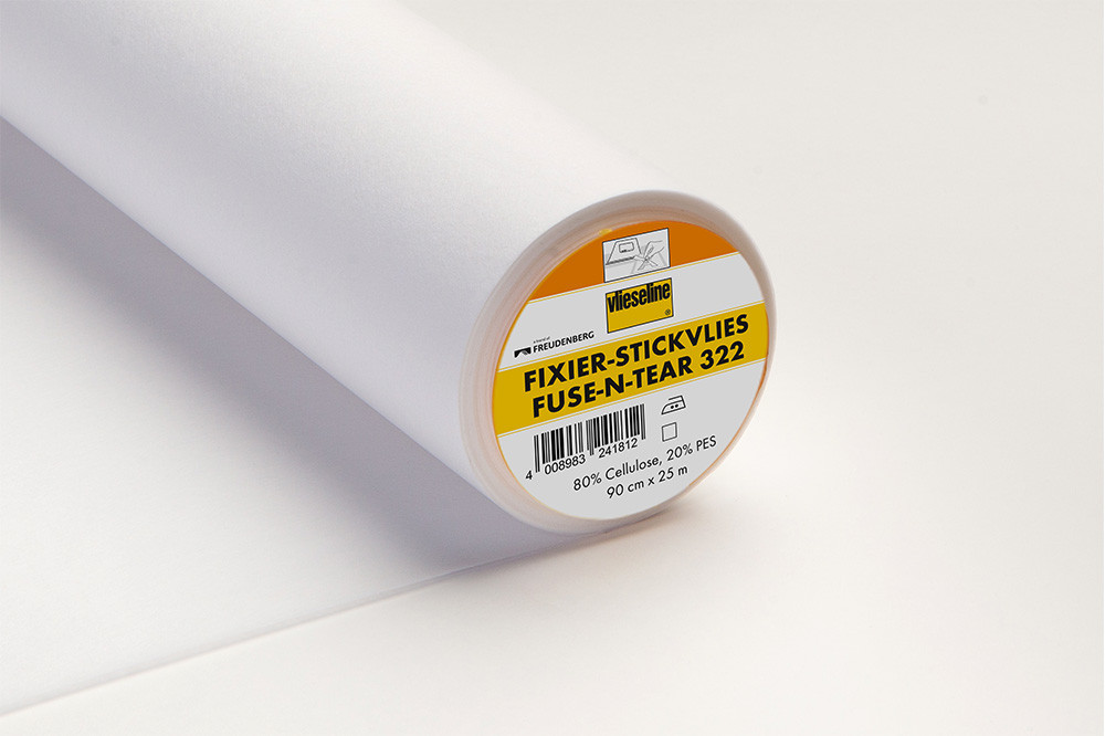 Vlieseline  Fixier Stickvlies Fuse N Tear  - Maison Klem